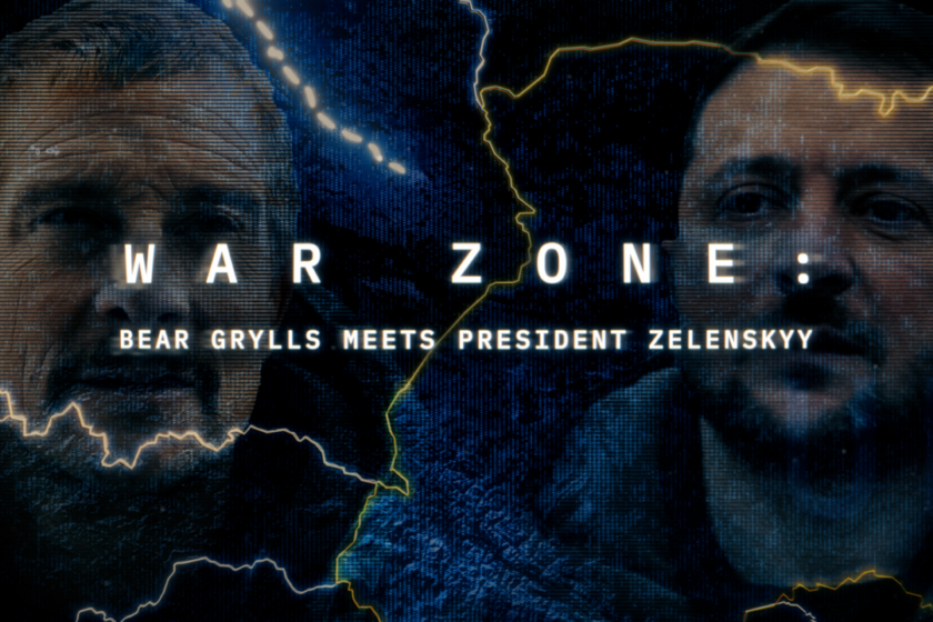 Военна зона: Беър Грилс се среща с президента Зеленски –телевизионна премиера на 26 март от 22:00 часa по Discovery